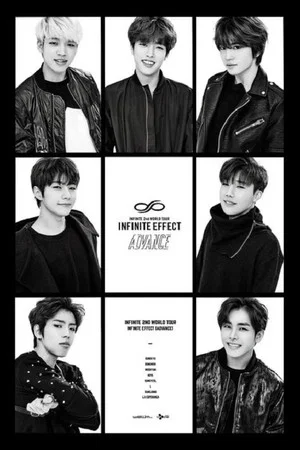 Постер: Infinite 2nd World Tour – Infinite Effect Advance