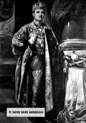 Постер: IV. Károly király koronázása
