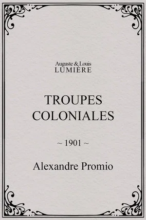 Постер: Troupes coloniales