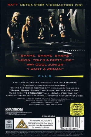 Постер: Ratt: Detonator Videoaction