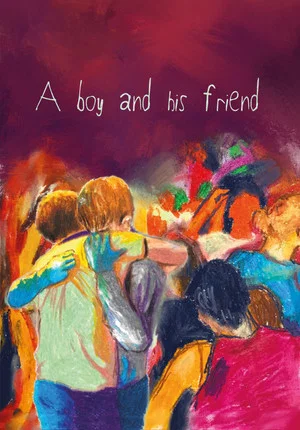 Постер: A boy and his friend