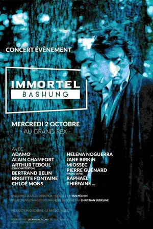 Постер: Immortel Bashung - Live au grand Rex 2019