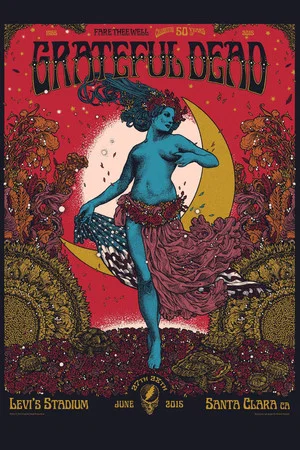 Постер: Grateful Dead: 2015.06.28 - Santa Clara, CA