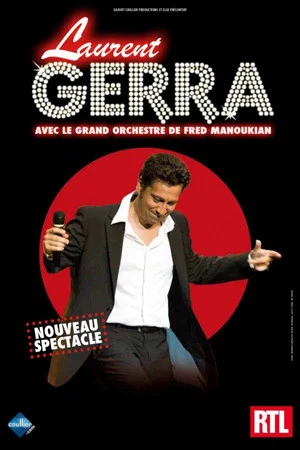 Постер: Laurent Gerra - Avec le grand orchestre de Fred Manoukian au Palais des Sports