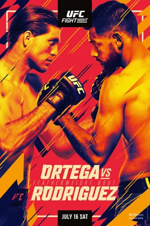 Постер: UFC on ABC 3: Ortega vs. Rodríguez