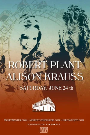 Постер: Robert Plant & Alison Krauss at Glastonbury