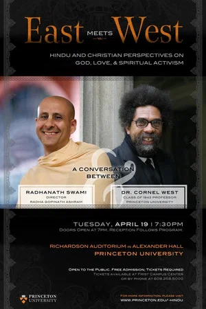Постер: East Meets West: Hindi & Christian Perspectives on God, Love, & Spiritual Activism