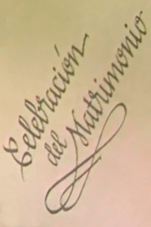 Постер: Celebración del Matrimonio