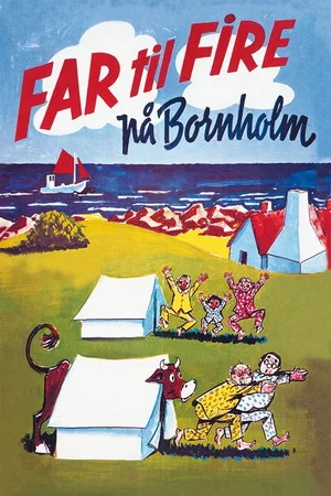 Постер: Father of Four: On Bornholm