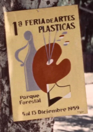 Постер: Los artistas plásticos de Chile