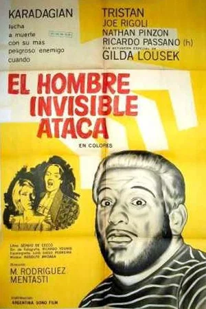 Постер: El hombre invisible ataca