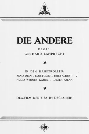 Постер: Die Andere