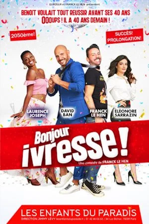 Постер: Bonjour ivresse !