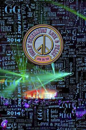 Постер: Girls' Generation ~LOVE & PEACE~ Japan 3rd Tour
