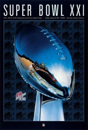 Постер: Super Bowl XXI