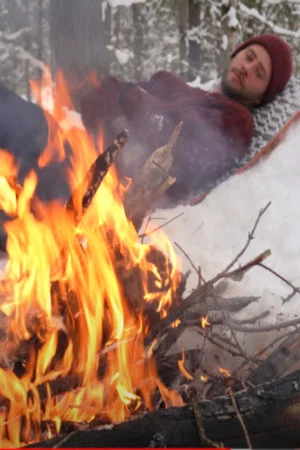 Постер: 3 Days Solo Winter Camping - deep snow, no tent, below -20°C