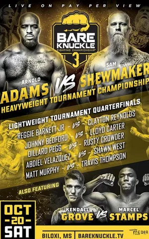 Постер: Bare Knuckle Fighting Championship 3