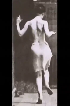 Постер: Woman Hopping on One Foot