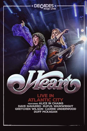 Постер: Heart: Live in Atlantic City