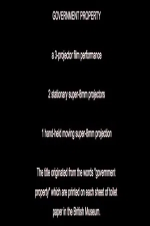 Постер: Government Property