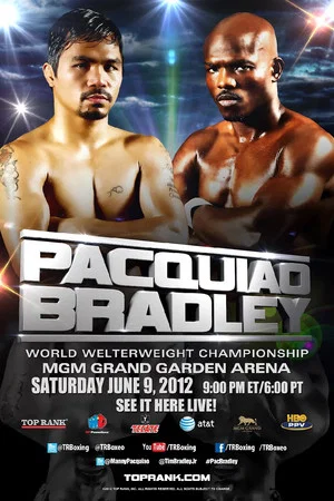 Постер: Manny Pacquiao vs. Timothy Bradley