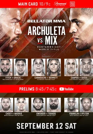 Постер: Bellator 246: Archuleta vs. Mix
