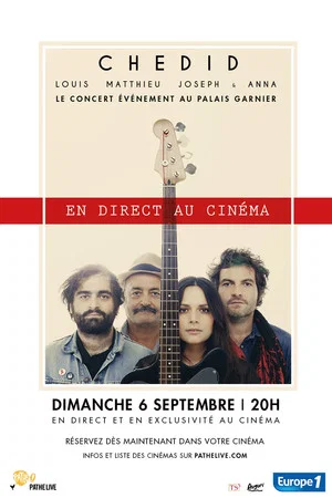 Постер: Louis Matthieu Joseph & Anna Chedid au Palais Garnier !