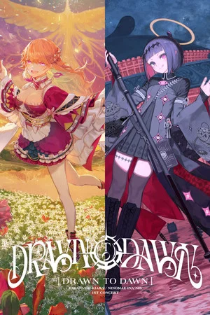 Постер: Takanashi Kiara / Ninomae Ina’nis 1st Concert “Drawn to Dawn” Day 2