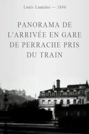 Постер: Panorama de l'arrivée en gare de Perrache pris du train