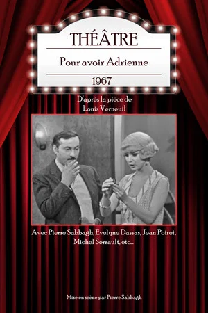 Постер: Pour avoir Adrienne