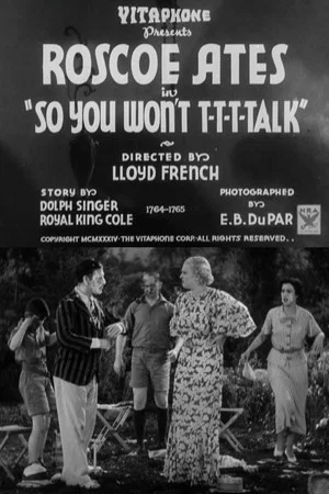 Постер: So You Won't T-T-T-Talk
