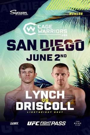Постер: Cage Warriors 155: San Diego