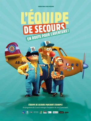 Постер: L'équipe de secours en route pour l'aventure!