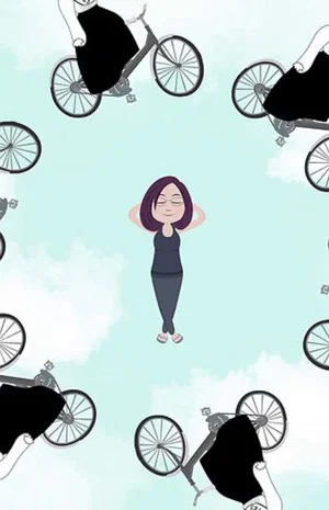 Постер: A Girl Needs a Bike