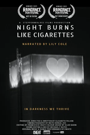 Постер: Night Burns Like Cigarettes