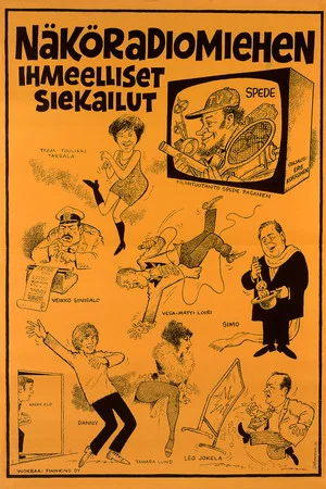 Постер: Näköradiomiehen ihmeelliset siekailut