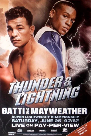 Постер: Arturo Gatti vs. Floyd Mayweather Jr.