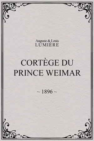 Постер: Cortège du prince Weimar