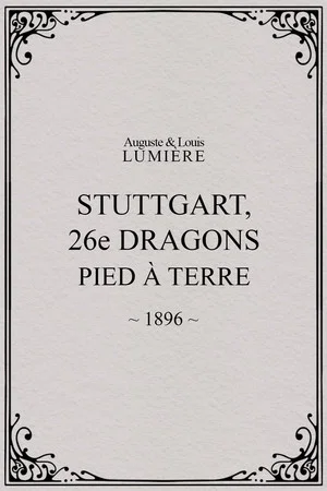 Постер: Stuttgart : 26ème dragons. Pied à terre