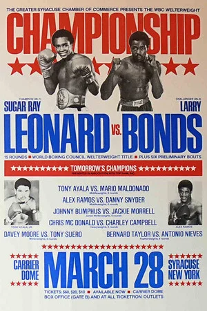 Постер: Sugar Ray Leonard vs. Larry Bonds