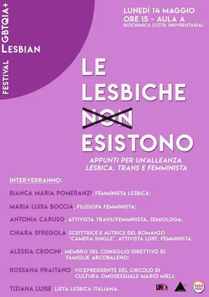 Постер: Lesbians Do Not Exist
