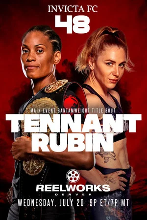 Постер: Invicta FC 48: Tennant vs. Rubin