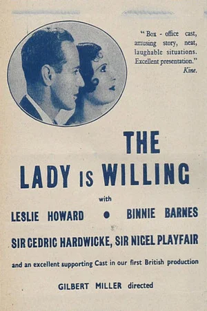 Постер: The Lady Is Willing