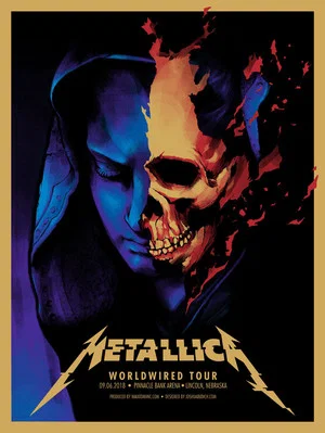 Постер: Metallica: Live in Lincoln, Nebraska - September 6, 2018