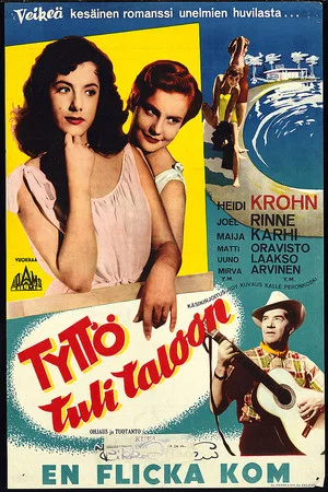 Постер: Tyttö tuli taloon