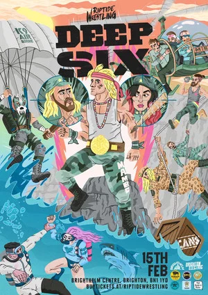 Постер: RIPTIDE: Deep Six 2019