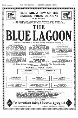 Постер: The Blue Lagoon