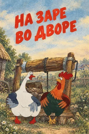 Постер: На заре во дворе