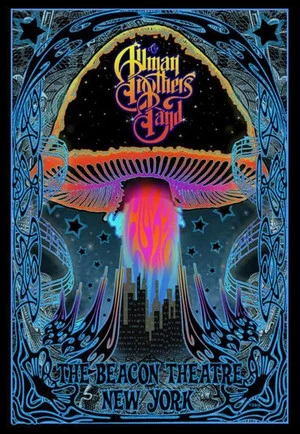 Постер: Allman Brothers Band - With Eric Clapton at the Beacon Theatre, NYC