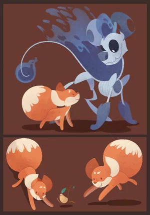 Постер: Kagemono: The Shadow Folk